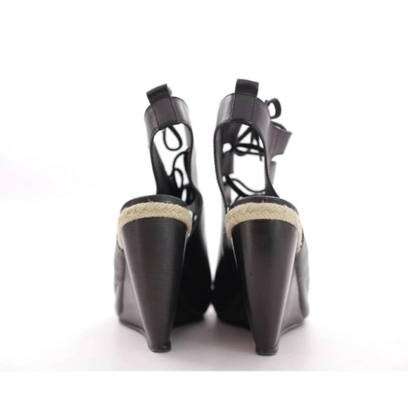 Pierre Hardy Sz 38EU Genuine Leather Gladiator Booties Wedge Shoes Booties - Picture 4 of 11